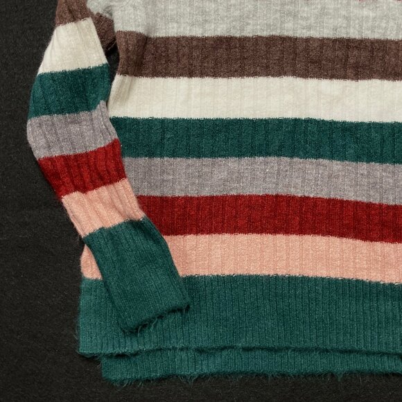 Women's Old Navy Sweater Size XS Petite Striped - Picture 3 of 8